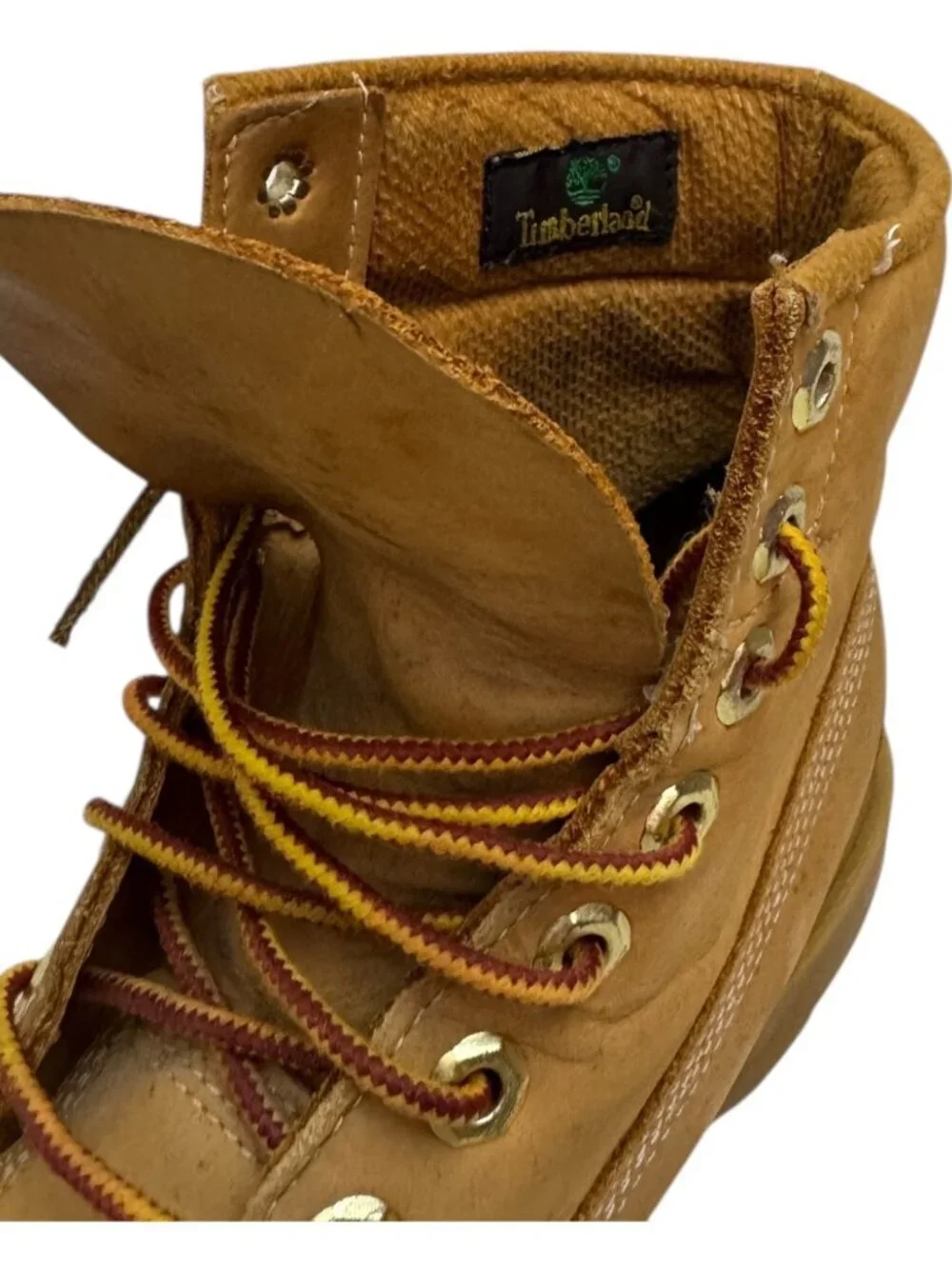 TIMBERLAND Boots Classic Leather Streetwear Worn-in Ankle Winter Mens 8 US